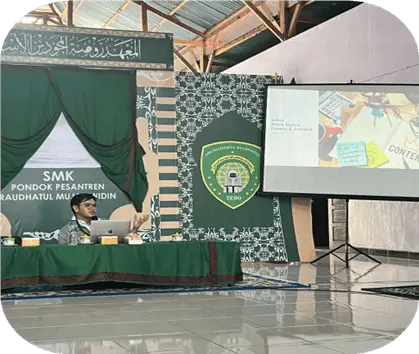 Pendampingan ke-3 SMKS Raudhatul Mujawwidin