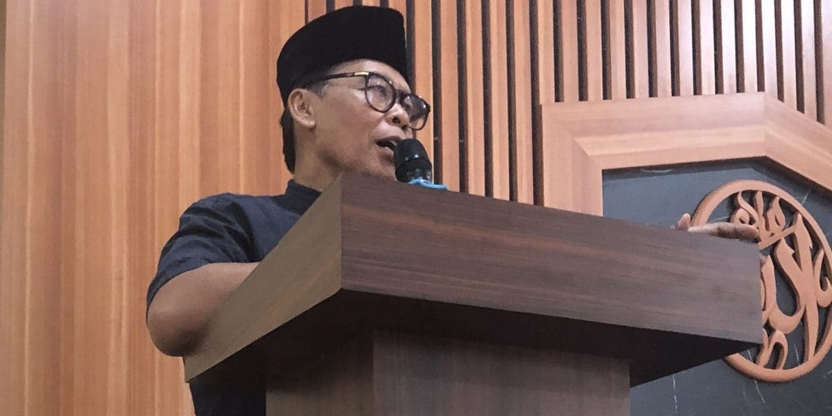 Dr. Ir. Agus Achmad Suhendra, M.T. selaku pembicara dalam Kajian Ramadhan