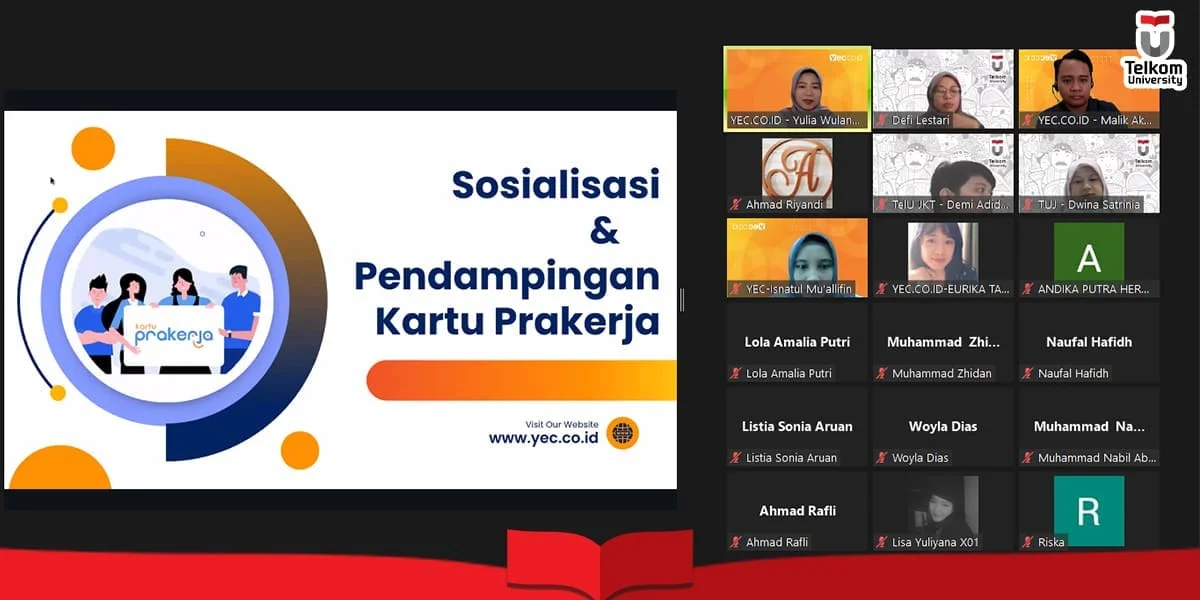 CDC Tel U Jakarta Gelar Kegiatan Bersama YEC.CO.ID