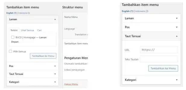 panduan 3 menambahkan translate menu di wpml