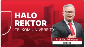 halo rektor universitas telkom jakarta