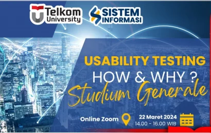 Event Studium Generale "Usability Testing : How & Why?"