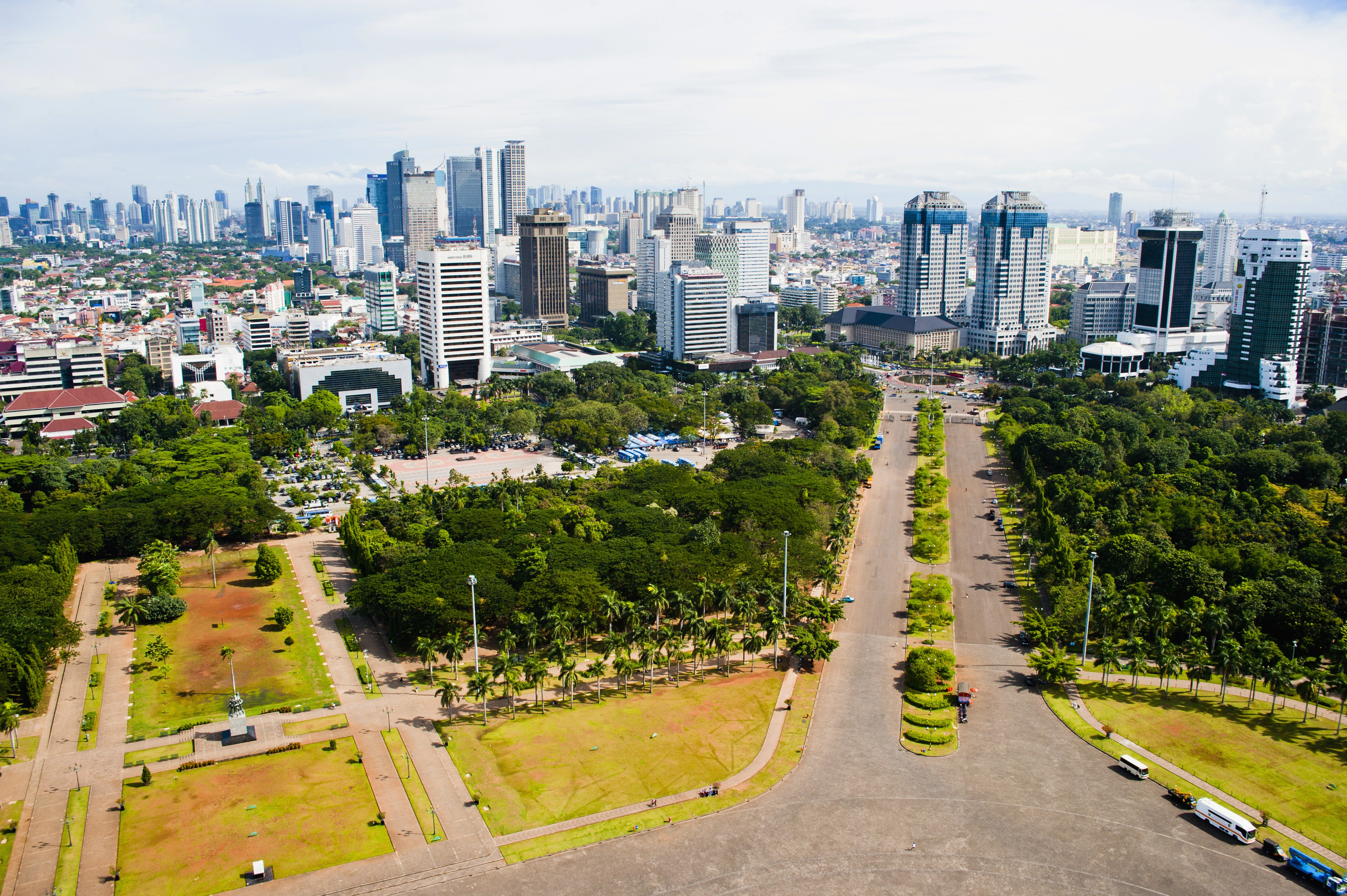 suasana kehidupan jakarta