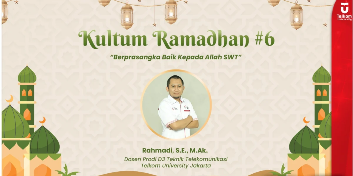 Poster Kultum Ramadhan S#6 tentang Berprasangka Baik dalam QS Ad-Dhuha