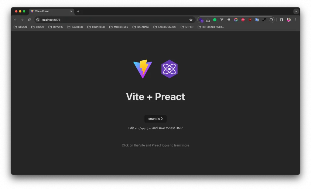 tutorial preact js