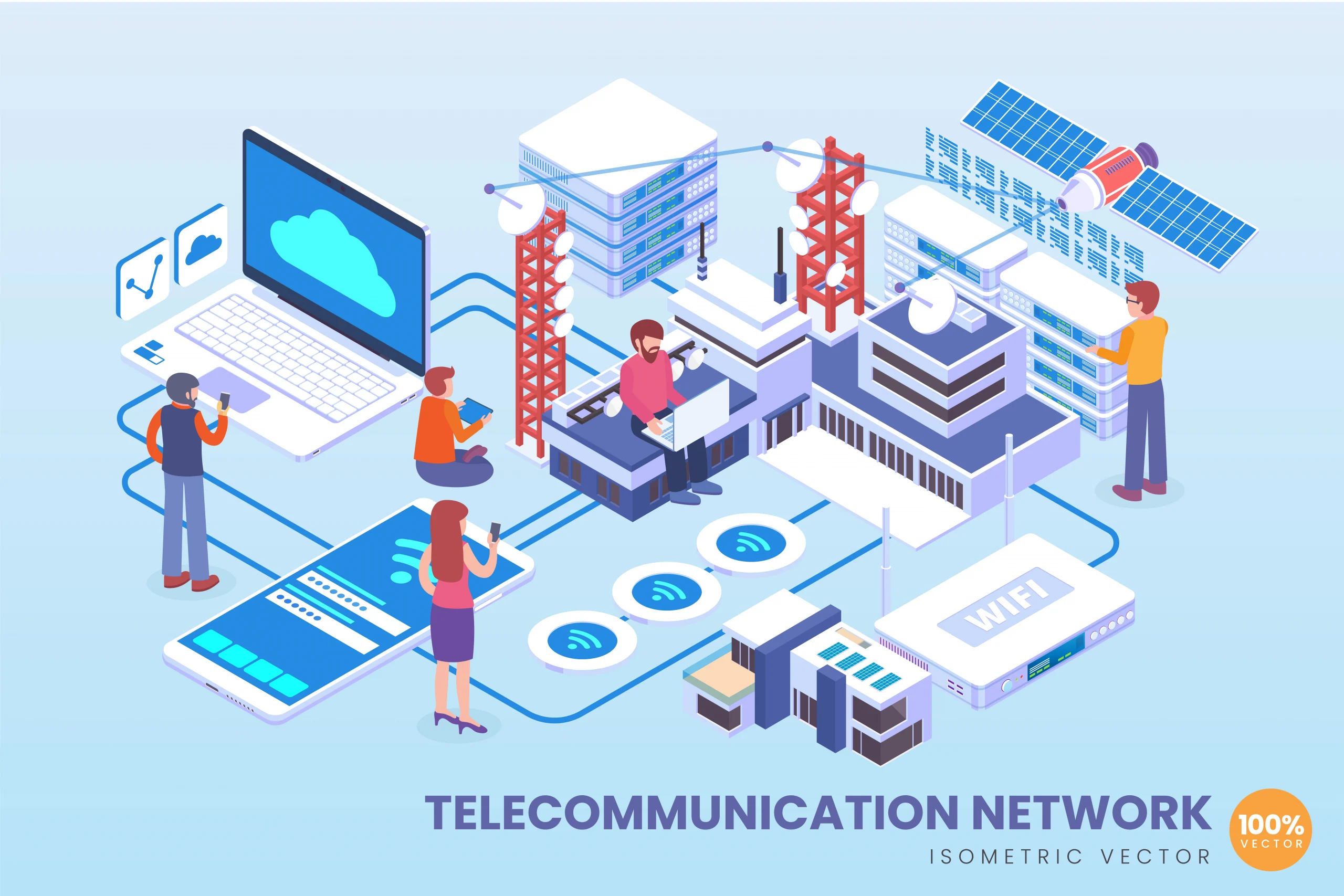 Bagaimana Infrastruktur Internet bekerja