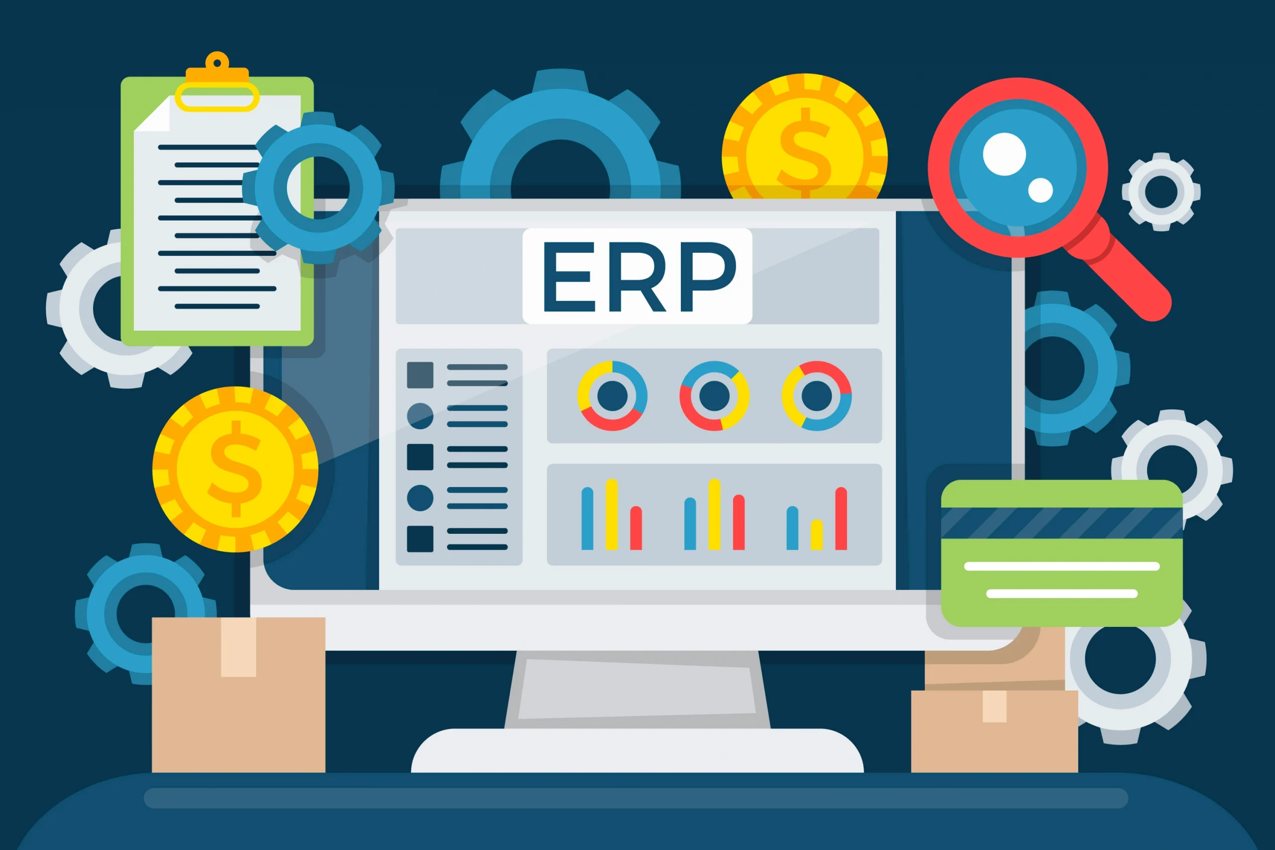 Enterprise Resource Planning (ERP):