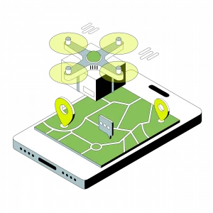 Graphic Sensor LiDAR pada Drone untuk Pemetaan 3D