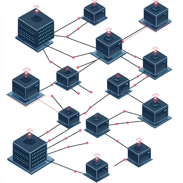 Jaringan Distributed Computing Diagram