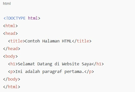 html elemen html elemen