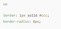 Border CSS Border CSS