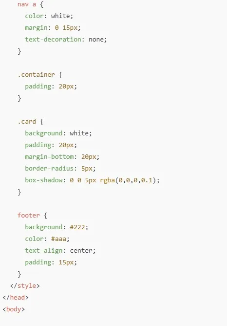 Contoh Desain Website Sederhana dengan CSS 2 Contoh Desain Website Sederhana dengan CSS 2