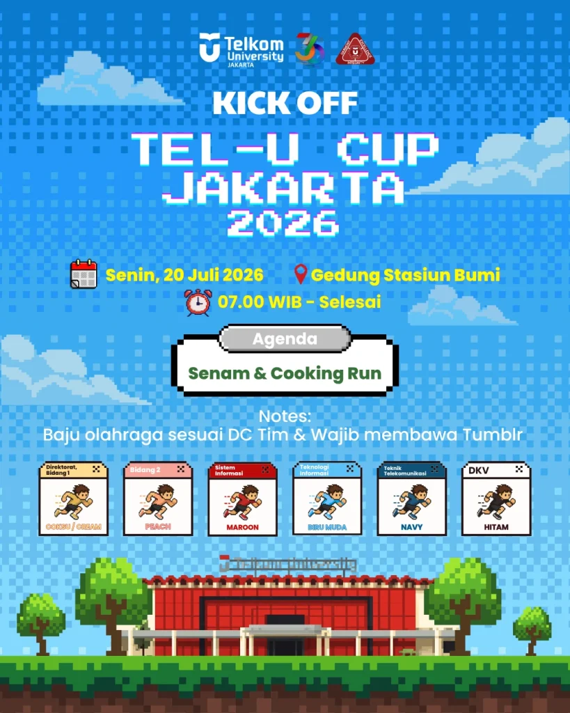 Kick Off Tel-U Cup Jakarta 2026