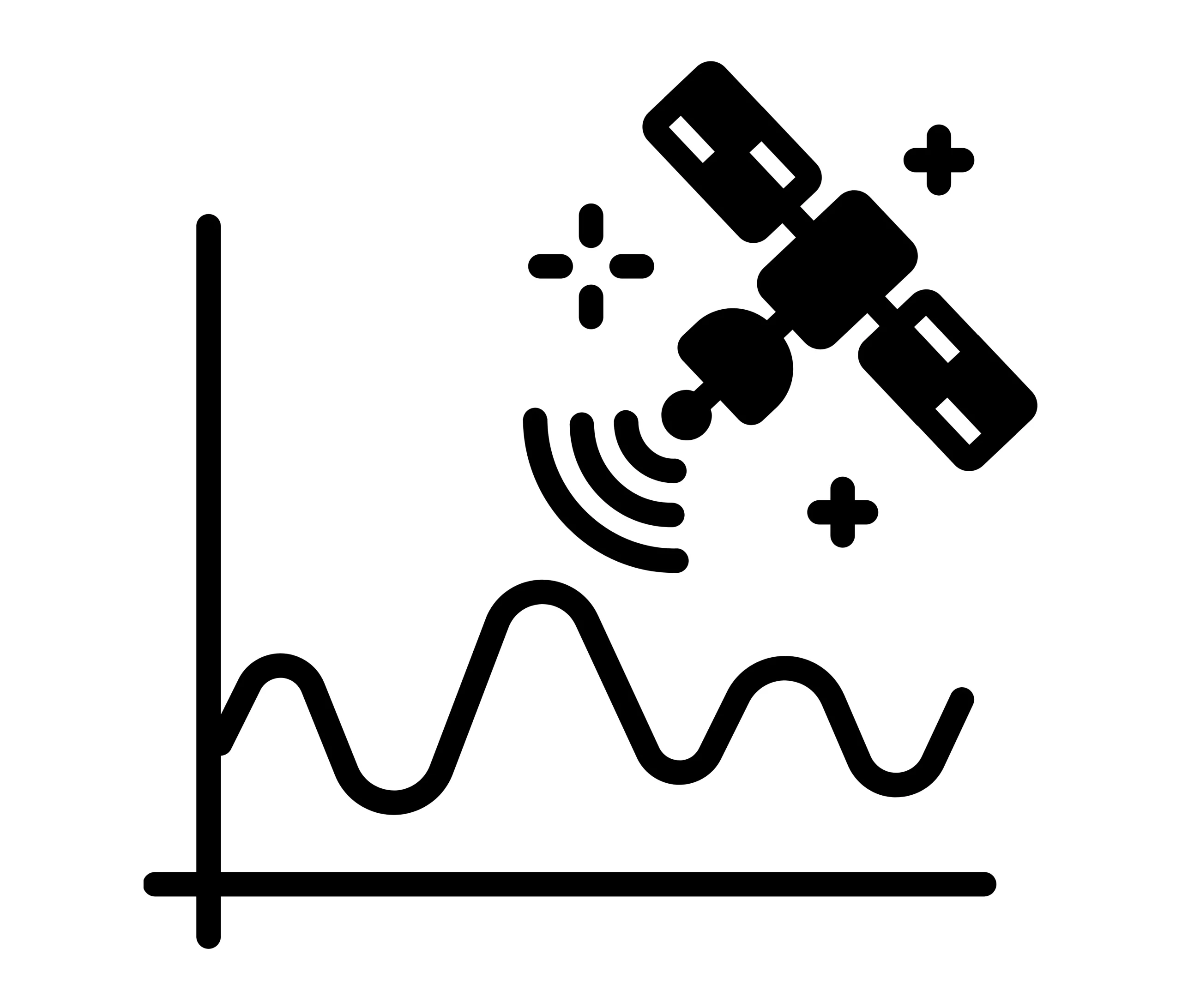 Ilustrasi protokol MQTT yang menggambarkan komunikasi perangkat IoT melalui jaringan satelit. Ilustrasi protokol MQTT yang menggambarkan komunikasi perangkat IoT melalui jaringan satelit.