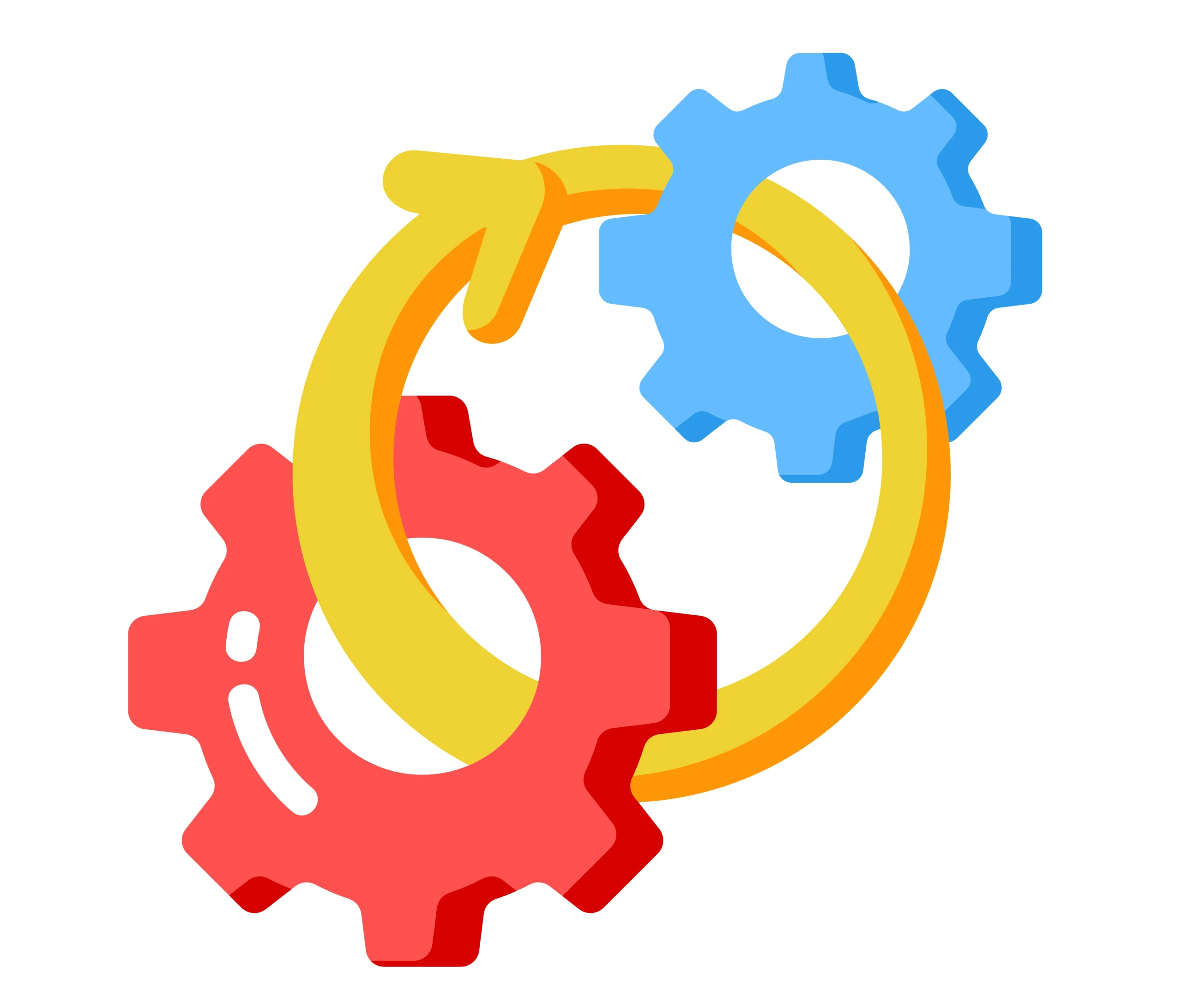 Ilustrasi tool workflow automation yang menggambar proses otomatisasi dan integrasi