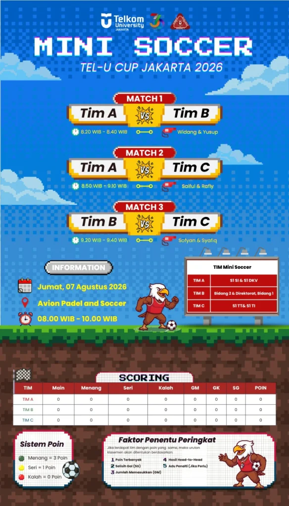 Mini Soccer Tel-U Cup 2026