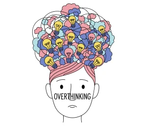 overthinking pada mahasiswa yang mengalami kecemasan dan penumpukan pikiran