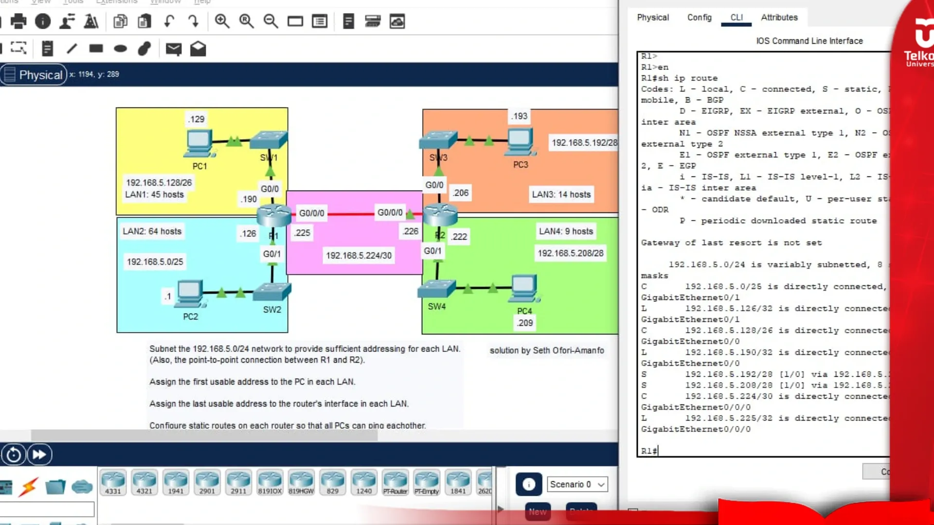 Cara Menghitung Subnetting dan VLSM dengan Mudah