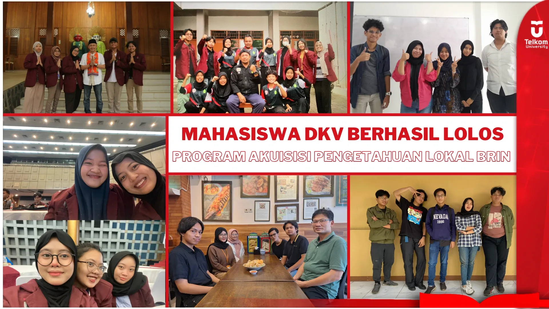 6 Karya Mahasiswa DKV TelU Jakarta berhasil Diakuisisi…