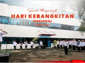 Gelar Upacara Hari Kebangkitan Nasional, Tel-U Jakarta Turut…