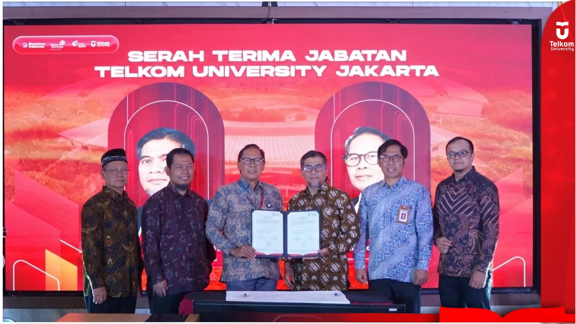 SERTIJAB & Penguatan UPPS Dorong Transformasi Tel-U Jakarta